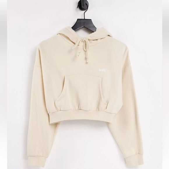 Levi's Tops - Levi's crop hoodie sweatshirt